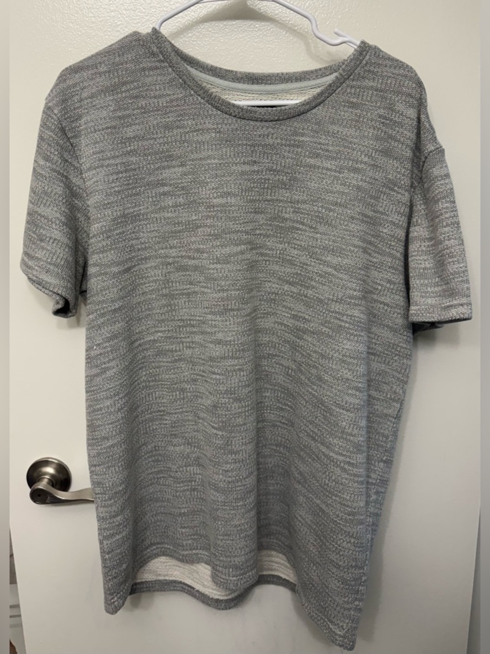 EUC Edition Knit Men's T-Shirt | Textured Short Sleeve Casual Sweater Tee